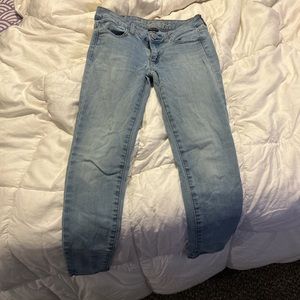 Super stretch fit American eagle jeans.